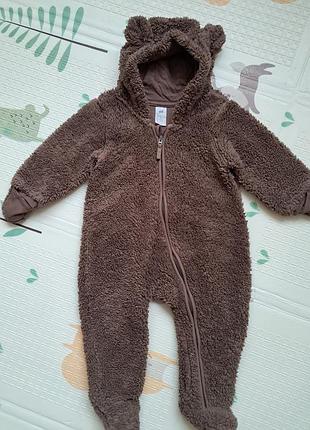 Демісезонний комбінезон h&m 74(6-9м)