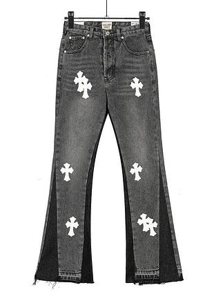 Chrome hearts x gallery dept cross jeans. джинси chrome hearts x gallery dept. s-2xl