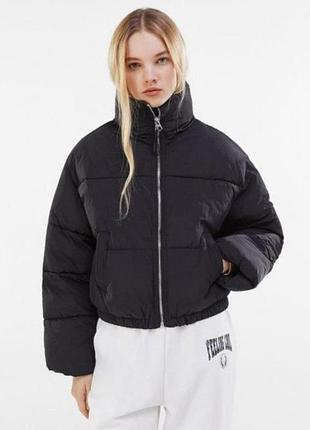 Куртка пуффер bershka оверсайз