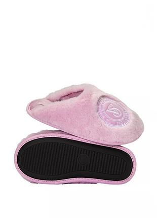 Тапочки пухнасті victoria’s secret розмір m, l. капці вікторія сікрет