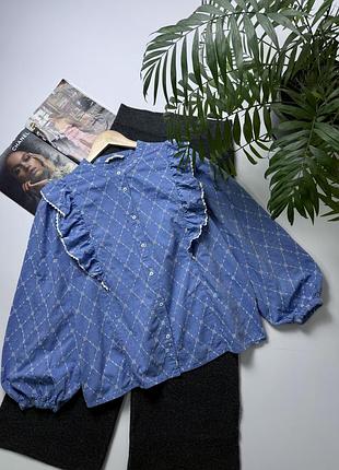 Блузка в прошву