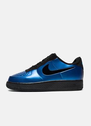 Мужские кроссовки nike air force 1 “foamposite blue” / smb+ 🔗