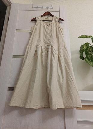 Платье хлопковое