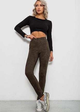 Лосини однотонні колір хакі