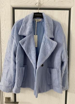 Новая стильная шуба италия оверсайз 54-56 р