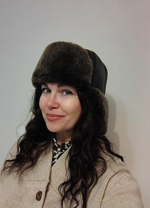 Шапка ушанка унисекс