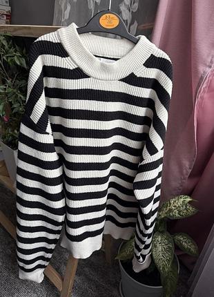 Жіночий вʼязаний светр джемпер zara s-m
