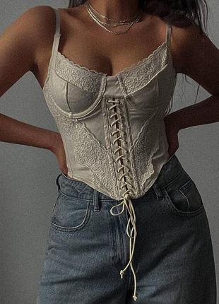 Топ корсет