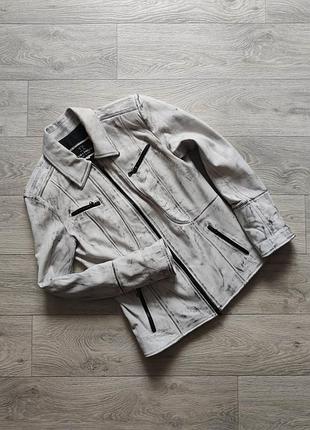 Шкіряна куртка vera pelle made in italy