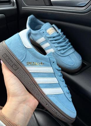 Кроссовки adidas spezial blue white