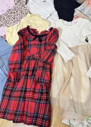 Великий пакет одягу, набір, лот речей для дівчинки 3-4 роки, розмір 104