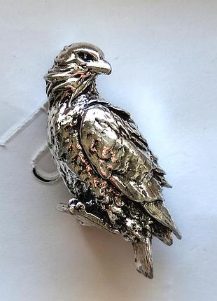 Брошка орел 3,5 см , птиця, яструб