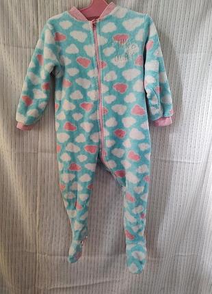 Флисовый человечек на рост до 86 см