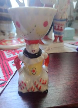 Пашотница винтажная от сервиза клоунада