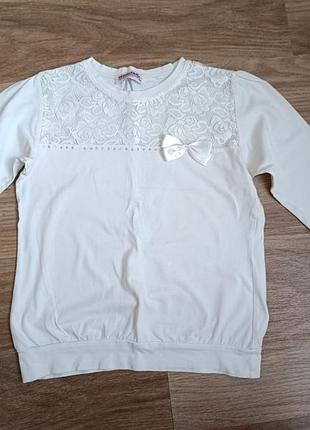 Праздничный кофтинка на девочку 10 р. 140-146