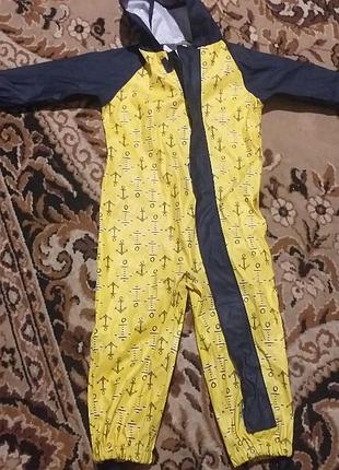 Грязеприф без флиса дождевик непромокаемая 98-104см