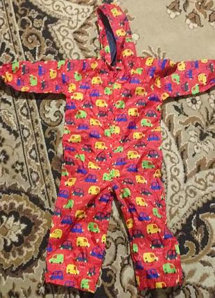 Дождевик непромокаемая грязеприфф без флиса 18-24мисс