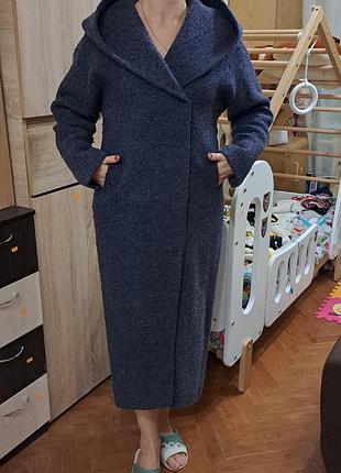 Пальто зимнее шерстяное