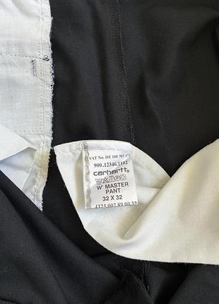Штани брюки carhartt w’ master pant 8