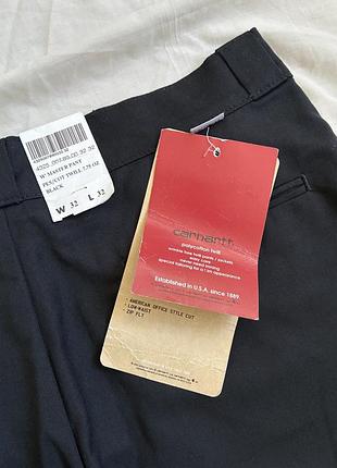 Штани брюки carhartt w’ master pant 6