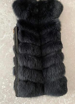 Натуральна безрукавка