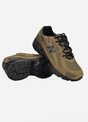 Кроссовки термо new balance 740 brown termo (великан)