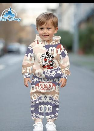 Костюм спортивный мики 5-6 теплый унисекс