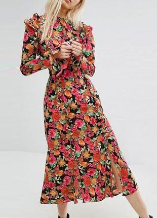 Распродажа платье stylenanda миди с двумя разрезами