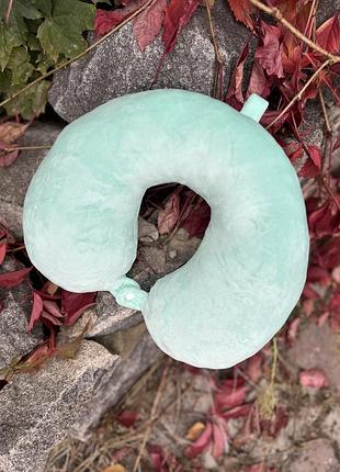 Дорожня подушка, подушка для подорожей, ортопедична подушка