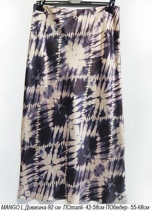 Юбка атласна mango стильна модна