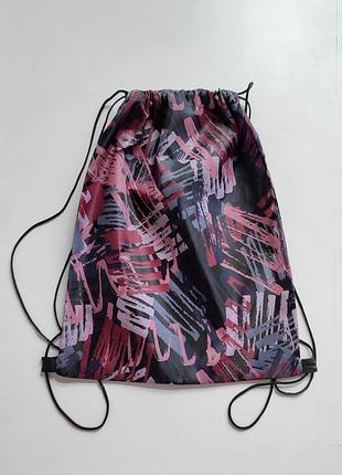 Мешок-рюкзак с лямками для спортивной обуви и одежды