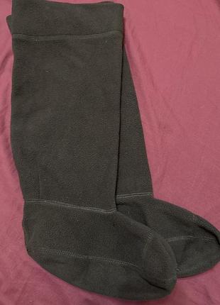 Бахилы носки гольфы для сапог флис