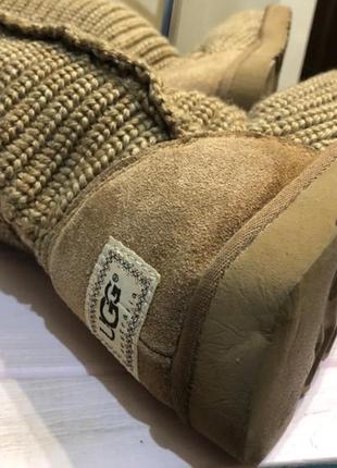 В'язані уггі, ugg, розмір 39/25 див.5 фото