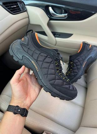 Чоловічі кросівки merrell ice cap moc ill stretch low black orange