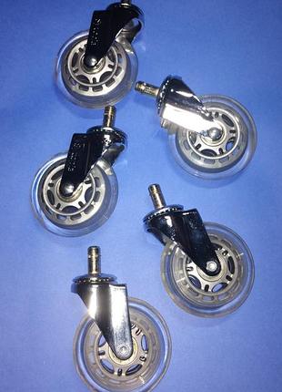 Бесшумные роликовые колеса для офисных кресел