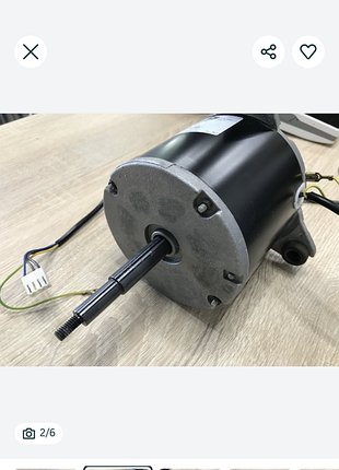 Двигун sisme k48617mo1776 з фанкойлу wito