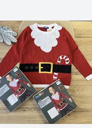 Новорічний светрик на хлопчика lupilu