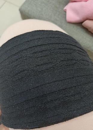 Колготы c&amp;a черные /узор 3