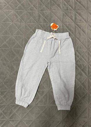 Штани брюки дитячі lupilu на дівчинку 92 см 18-24 міс лупілу