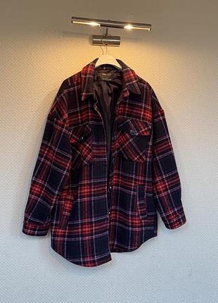 Пальто, піджак в клітинку, р-р м