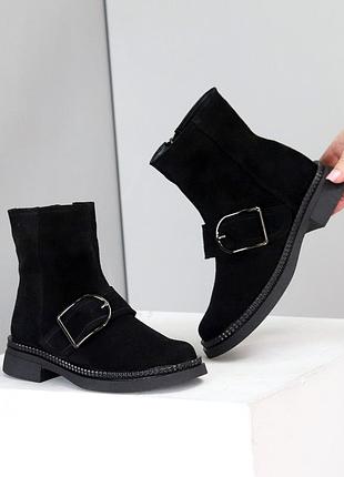 Черевики замша зима