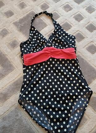 Суцільний купальник з утяжкою та м'якою чашкою розмір м, чашка 75d