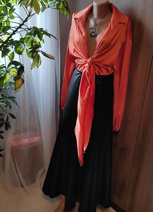 Юбка длинная нарядная рр xl no name