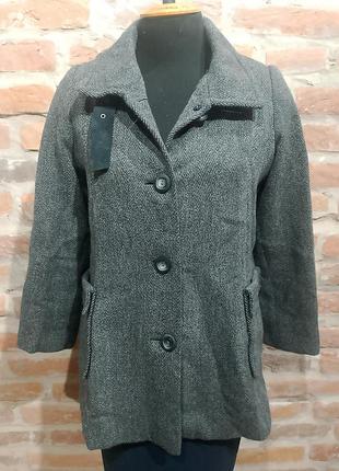 Винтаж стильное пальто. маленький размер