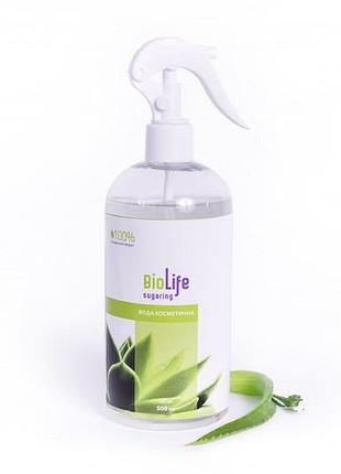 Косметична вода biolife 500 мл | очищення, зволоження та догляд за шкірою