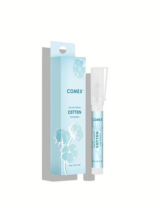 Парфюмерная вода cotton тм comex for woman 8 мл