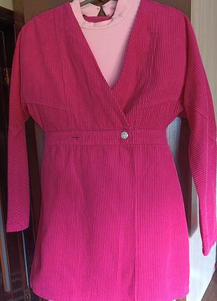 Нова вельветова сукня