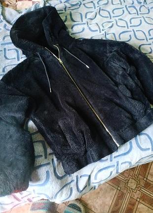 Шубка тедди плюшевая.