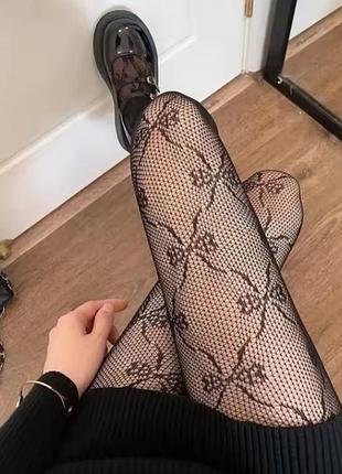 Колготки с бантиками