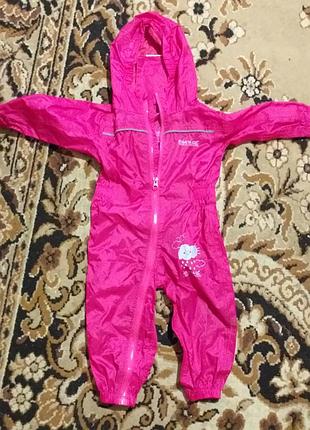 Грязепруф без флісу дощовик непромокайка 9-12міс